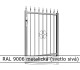 RAL 9006 metalická (svetlo sivá) 