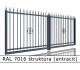 RAL 7016 štruktúra (antracit) 