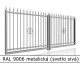 RAL 9006 metalická (svetlo sivá) 