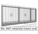 RAL 9007 metalická (tmavo sivá) 