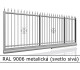 RAL 9006 metalická (svetlo sivá) 