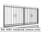 RAL 9007 metalická (tmavo sivá) 
