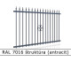 RAL 7016 štruktúra (antracit) 