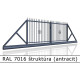 RAL 7016 štruktúra (antracit) 