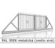 RAL 9006 metalická (svetlo sivá) 