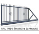 RAL 7016 štruktúra (antracit) 