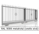 RAL 9006 metalická (svetlo sivá) 