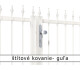 Štítové kovanie - guľa 