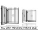 RAL 9007 metalická (tmavo sivá) 