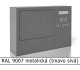 RAL 9007 metalická (tmavo sivá) 