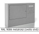 RAL 9006 metalická (svetlo sivá) 