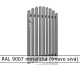 RAL 9007 metalická (tmavo sivá) 