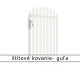 Štítové kovanie - guľa 
