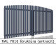 RAL 7016 štruktúra (antracit) 