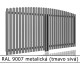 RAL 9007 metalická (tmavo sivá) 