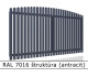 RAL 7016 štruktúra (antracit) 