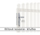 Štítové kovanie - kľučka 