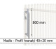 Madlo - 800 mm 