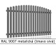RAL 9007 metalická (tmavo sivá) 