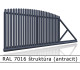 RAL 7016 štruktúra (antracit) 