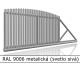 RAL 9006 metalická (svetlo sivá) 