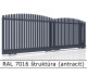 RAL 7016 štruktúra (antracit) 