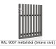 RAL 9007 metalická (tmavo sivá) 