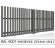 RAL 9007 metalická (tmavo sivá) 