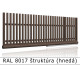 RAL 8017 štruktúra (hnedá) 