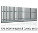 RAL 9006 metalická (svetlo sivá) 