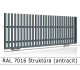 RAL 7016 štruktúra (antracit) 