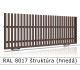 RAL 8017 štruktúra (hnedá) 