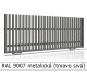 RAL 9007 metalická (tmavo sivá) 