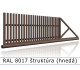 RAL 8017 štruktúra (hnedá) 