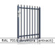 RAL 7016 štruktúra (antracit) 