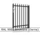 RAL 9005 štruktúra (čierna) 