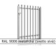 RAL 9006 metalická (svetlo sivá) 