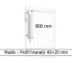 Madlo - 800 mm 