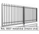 RAL 9007 metalická (tmavo sivá) 