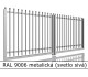 RAL 9006 metalická (svetlo sivá) 