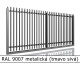RAL 9007 metalická (tmavo sivá) 