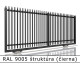 RAL 9005 štruktúra (čierna) 