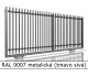 RAL 9007 metalická (tmavo sivá) 