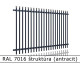 RAL 7016 štruktúra (antracit) 