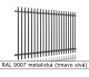 RAL 9007 metalická (tmavo sivá) 