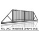 RAL 9007 metalická (tmavo sivá) 