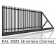 RAL 9005 štruktúra (čierna) 