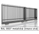 RAL 9007 metalická (tmavo sivá) 