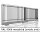 RAL 9006 metalická (svetlo sivá) 