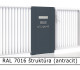 RAL 7016 štruktúra (antracit) 